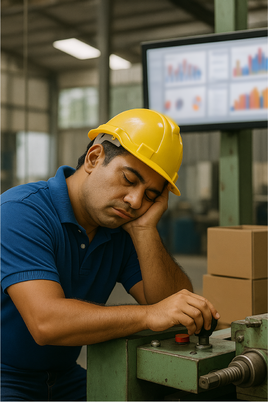 Worker Sleeping